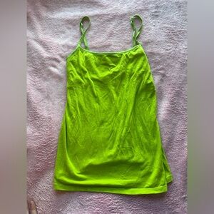lime green 2000s cami 💚 y2k